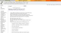 Desktop Screenshot of les.com.au